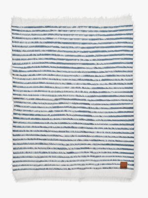 Elodie Furry Knit Tæppe, Berry Blue