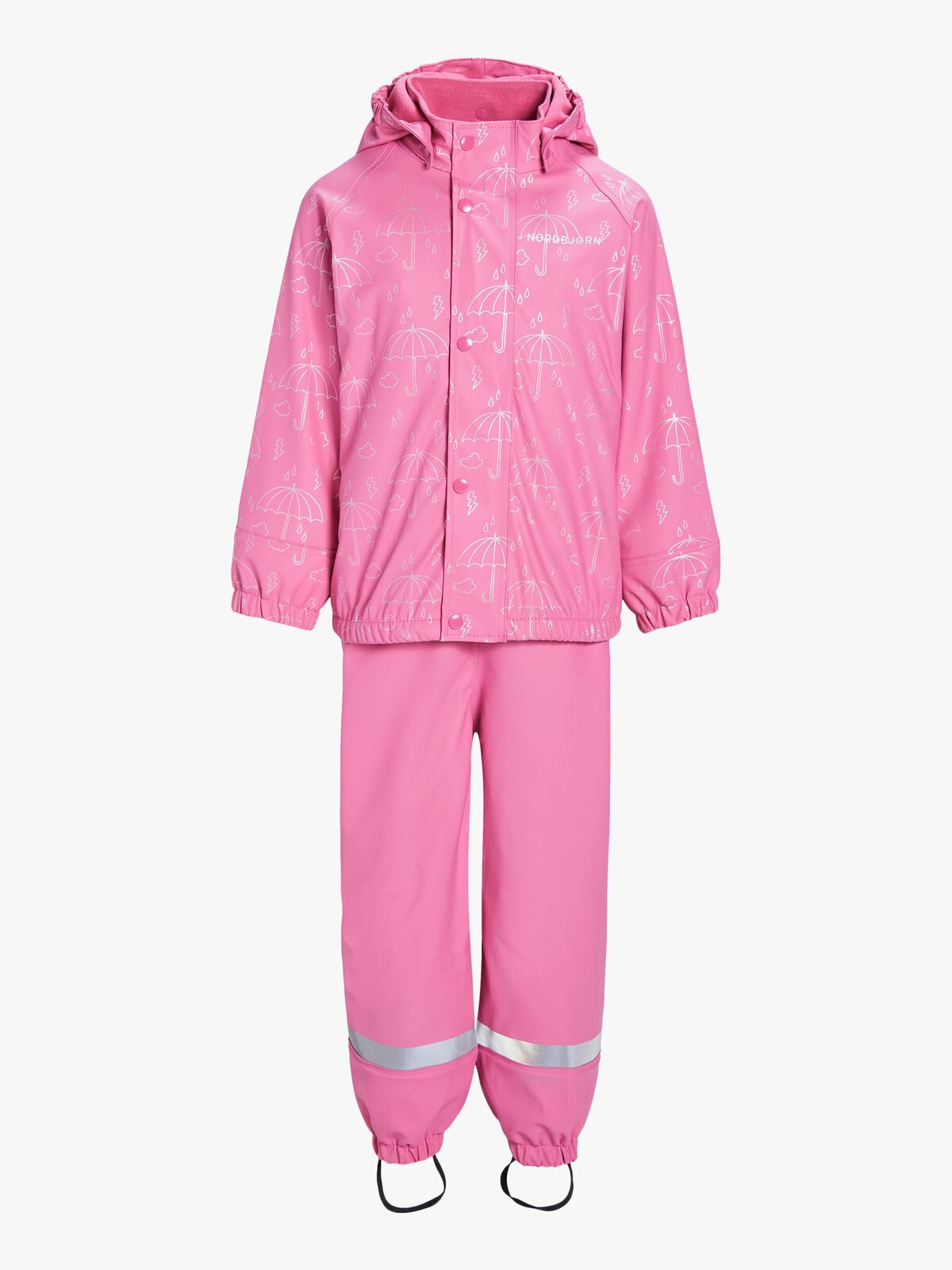 Nordbjørn Styrsö Foret Regnsæt, Let It Rain Reflective Chateau Rose