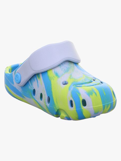 Superfit Splash C Crocs, Turquoise/Green