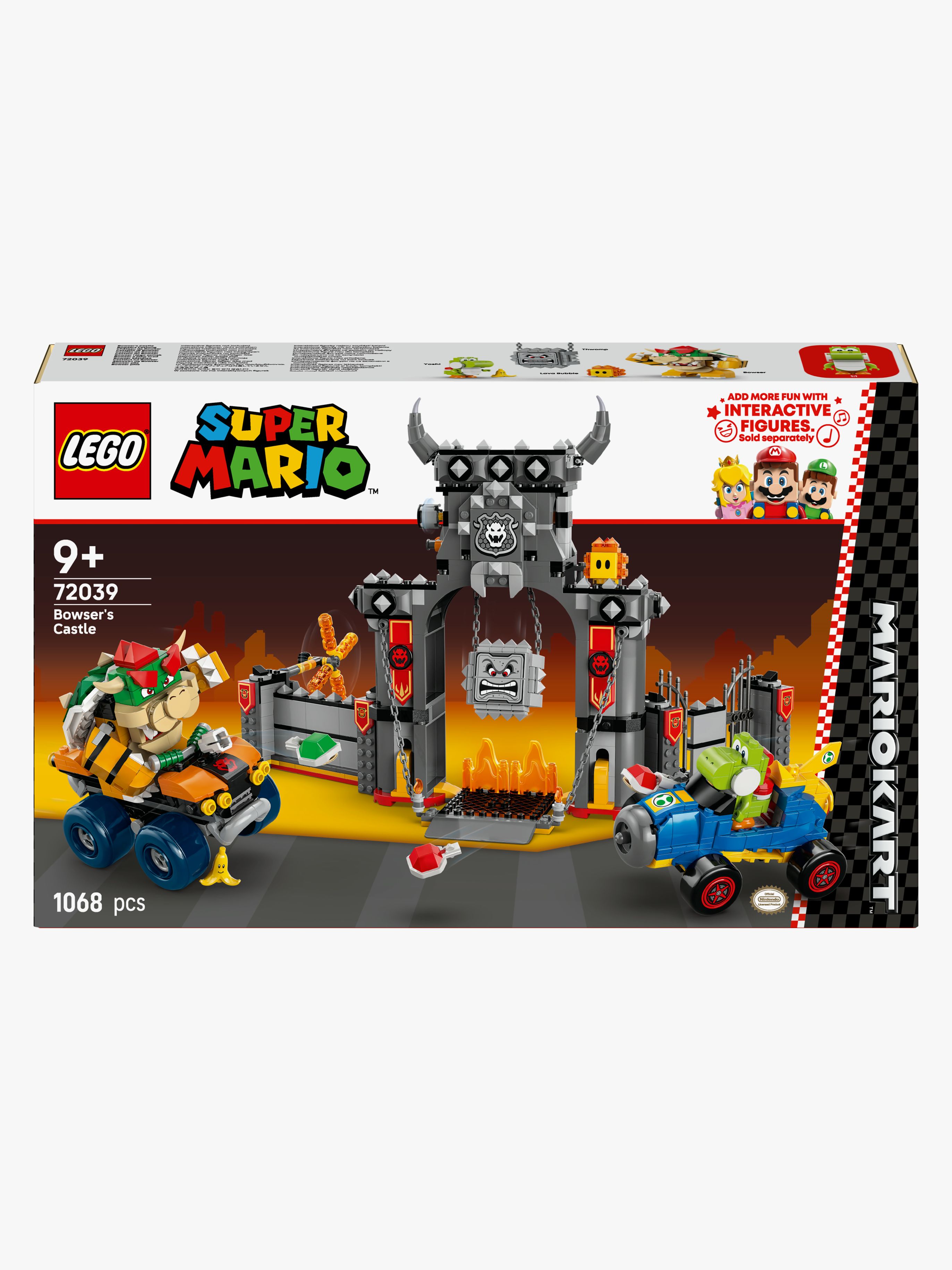 LEGO Super Mario 72039 Mario Kart – Bowser's Castle