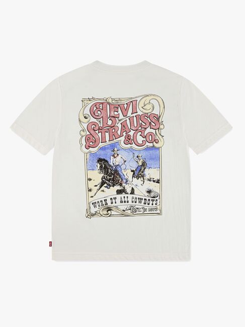 Levi's LVB Worn By Cowboys T-shirt, Egret