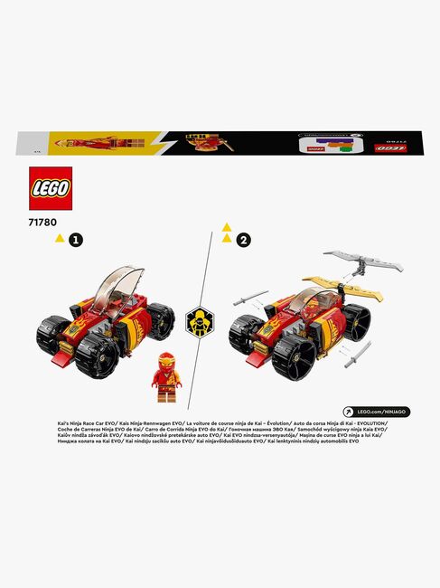 LEGO Ninjago 71780 Kais ninja-racerbil EVO