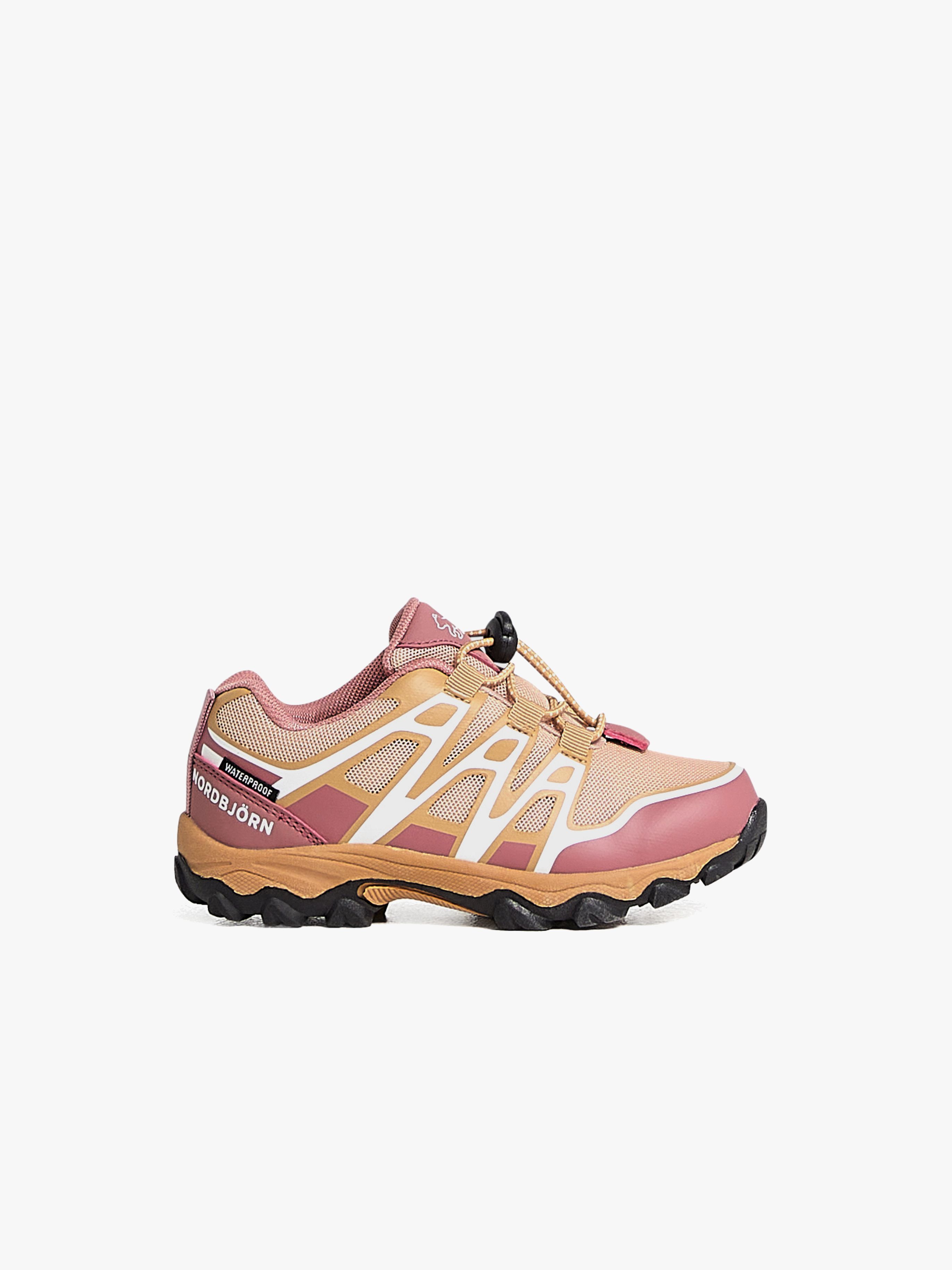 Nordbjørn Mountains Hike WP Sneakers, Mahogany Rose, 27