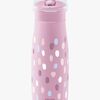 NUK Mini-Me Flip Flaske, Purple Dots