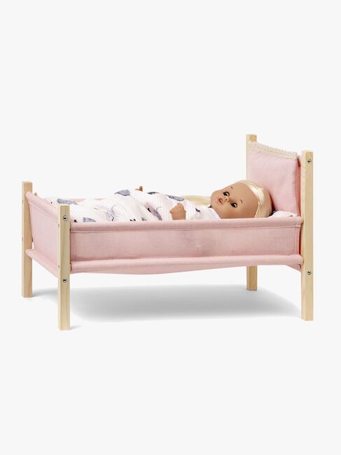 Skrållan Dukketilbehør Seng, Lyserød
