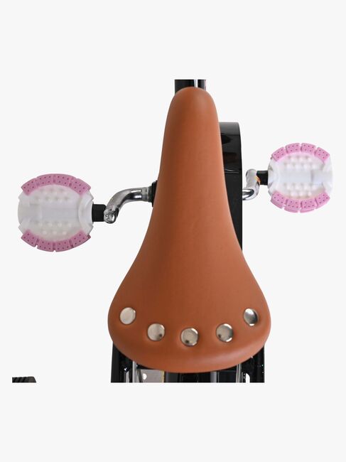 Volare Excellent Cykel med Kurv 12 Tommer, Sort