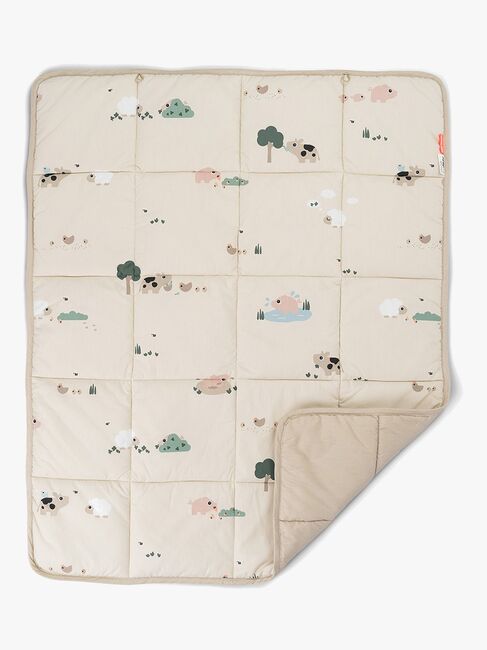 Done By Deer Tiny Farm Legetæppe, Sand