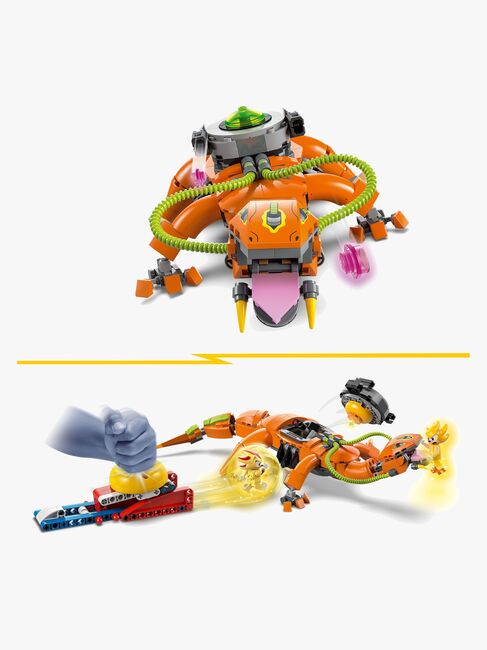 LEGO Sonic 77003 Super Shadow mod Biolizard