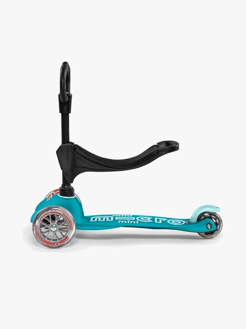 Micro Løbehjul Trehjulet Mini 3-i-1 Deluxe, Turkis
