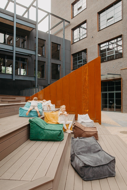 Yappy Kids Yappyhug Sækkestol, Anthracite