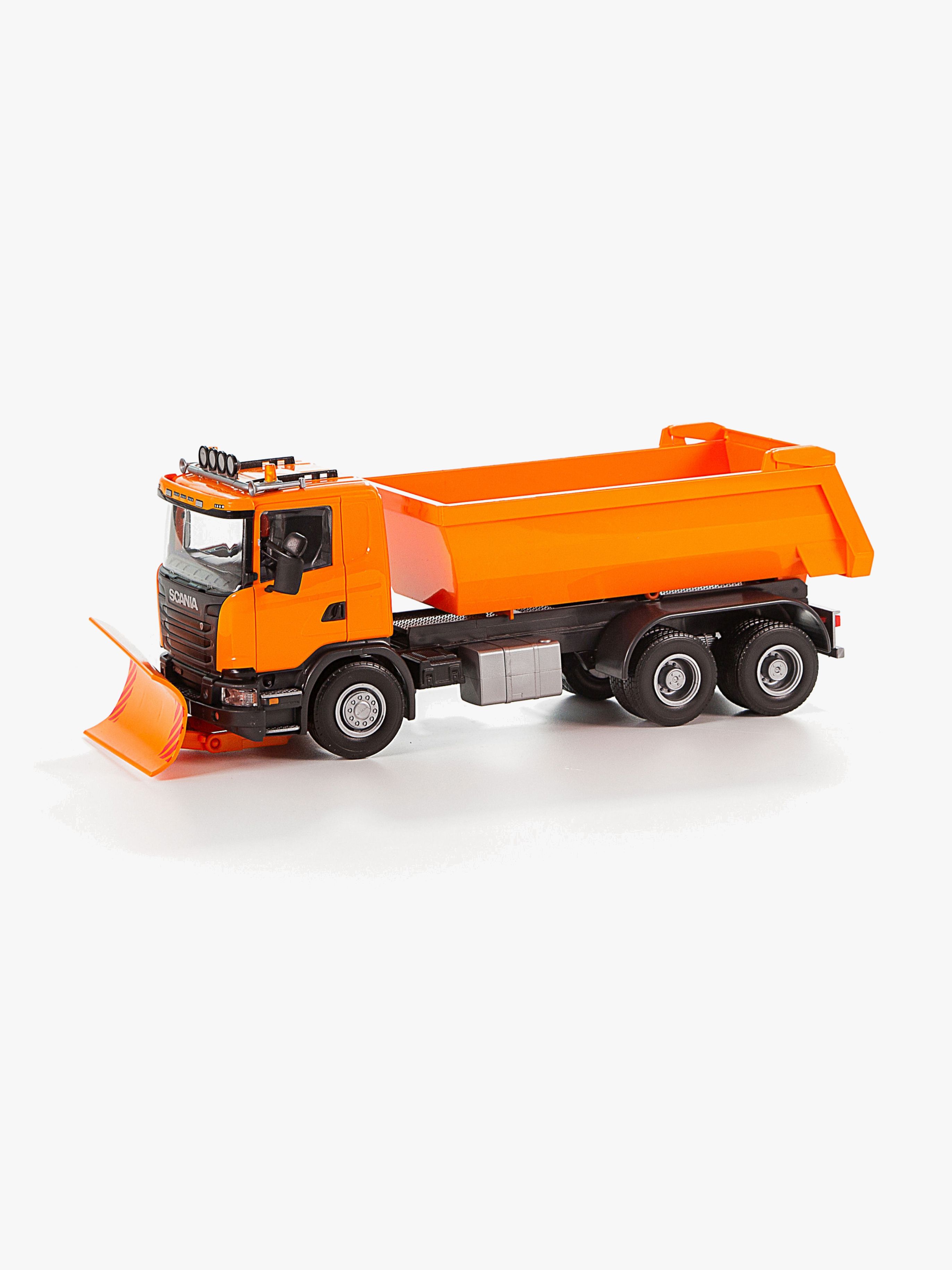 Emek Volvo Tipbil med Plov, Orange