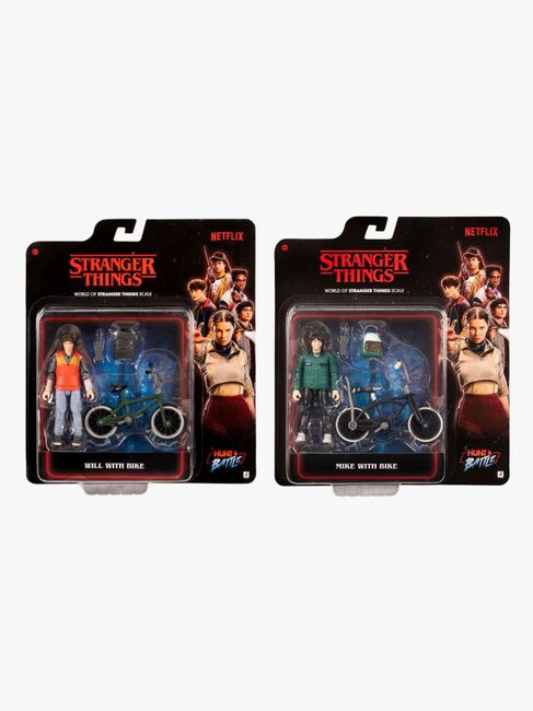Stranger Things Samlerfigurer & Cykel, Blandet