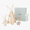 Teddykompaniet Nusseklude Kanin Gavesæt, Creme