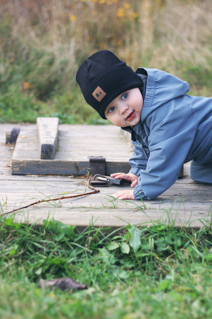 Lindberg Enviken Babyhue, Sort