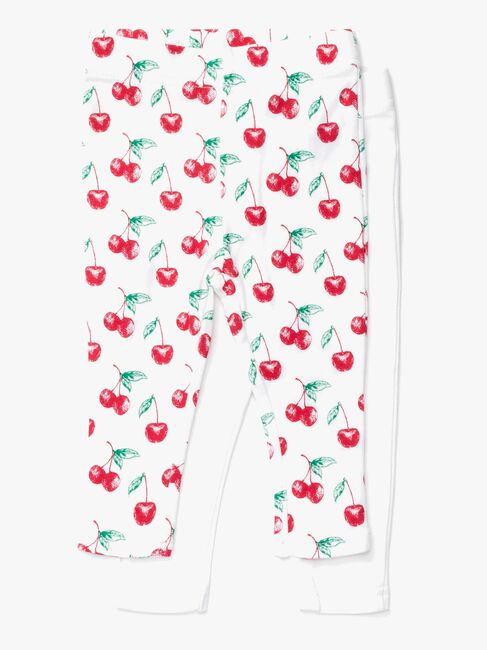 Tiny Treasure Lexi Leggings 2-pak, White