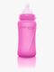 Everyday Baby Varmeindikator Sutteflaske Glas 240 ml, Cerise