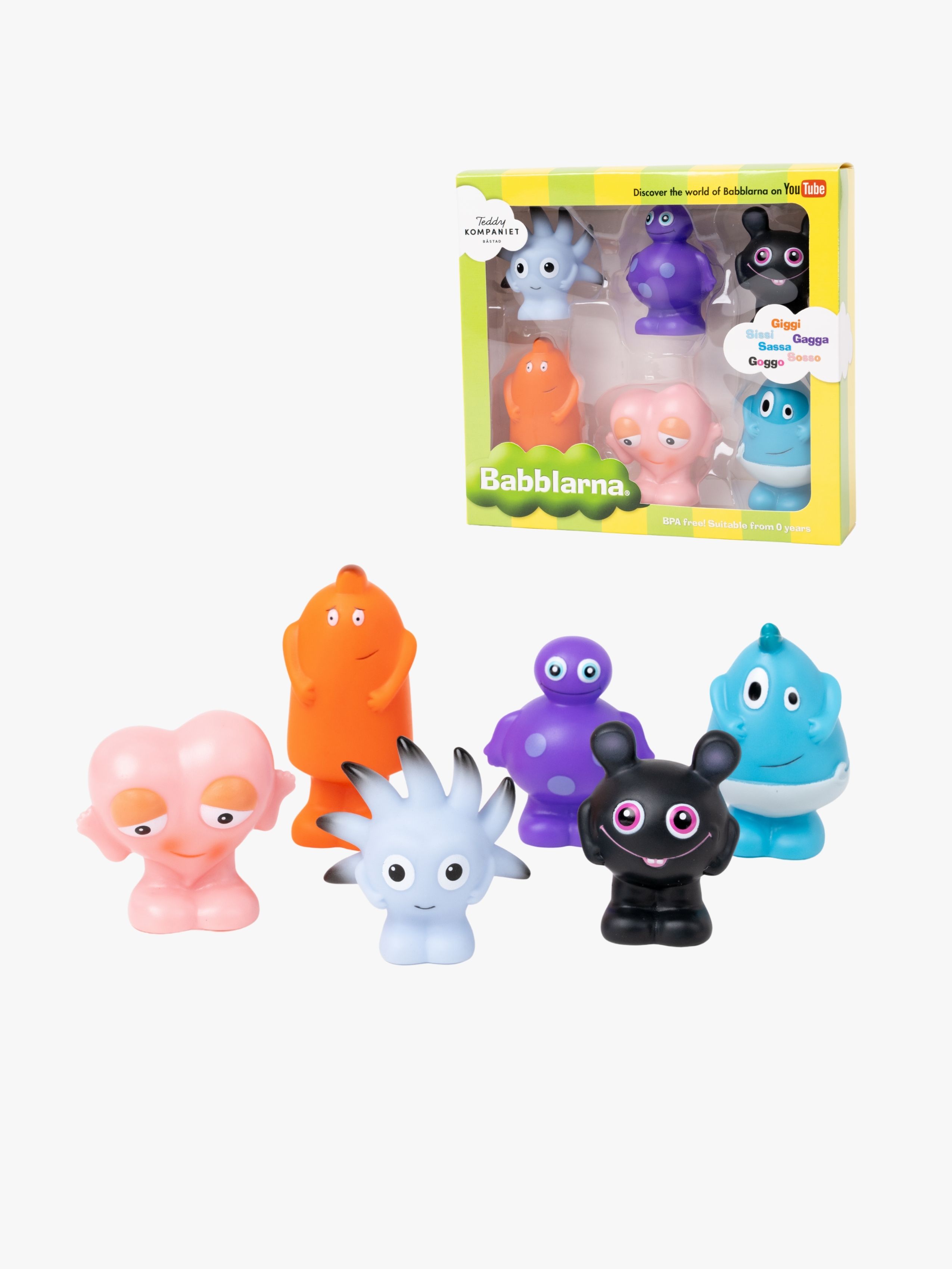 Babblarna G-Mix Plastikfigurer
