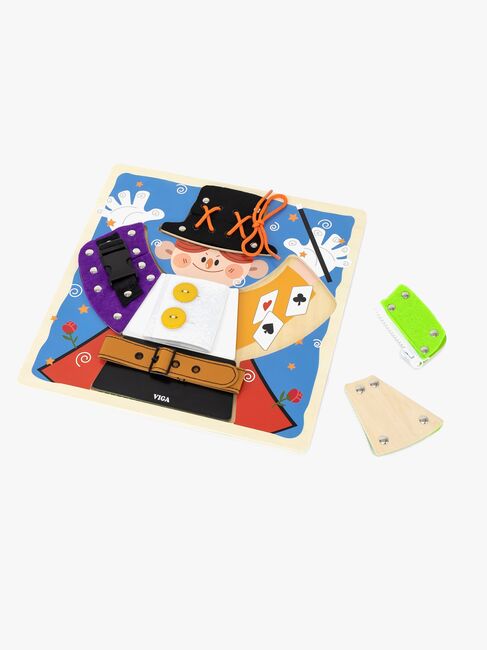 VIGA Aktivitetstavle Klæd Din Tryllekunstner På