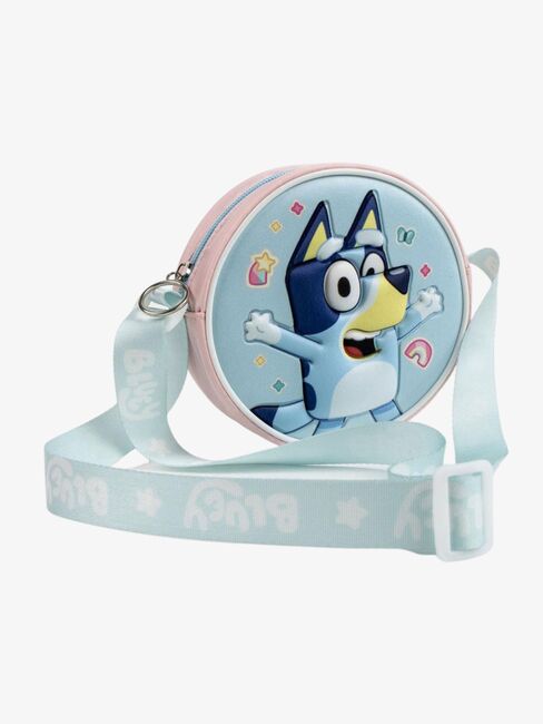 Bluey 3D Skuldertaske, Blå