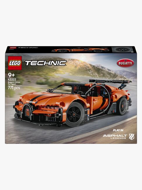 LEGO Technic 42222 Bugatti Chiron Pur Sport-hyperbil