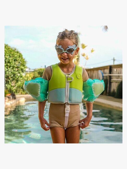 SUNNYLiFE Svømmebriller, Salty the Shark Aqua