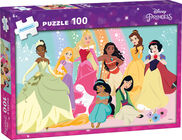Disney Princess Puslespil 100 Brikker
