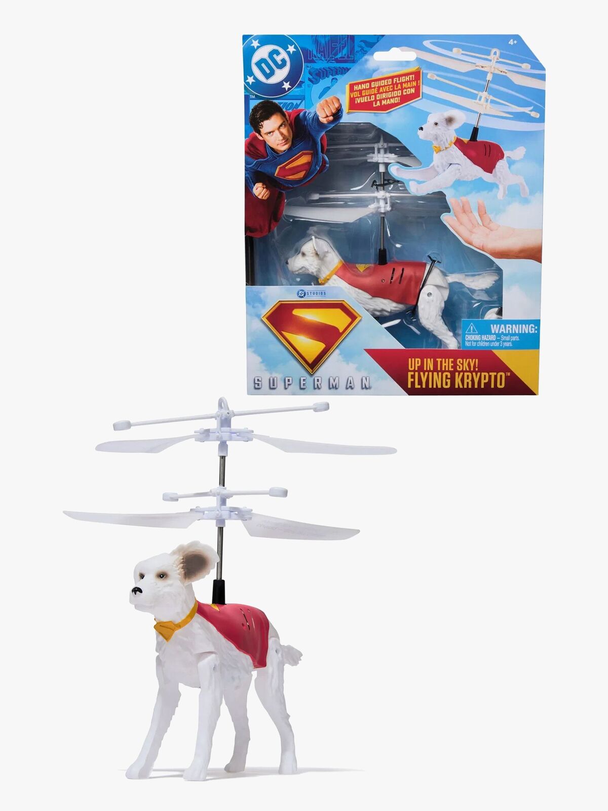Superman Movie Flyvende Krypto Actionfigur - 19 cm