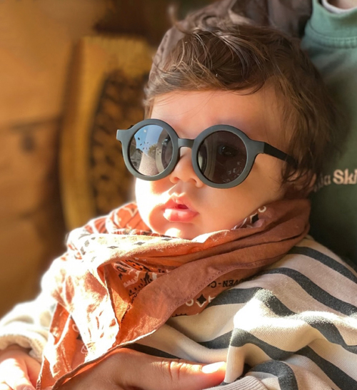 BabyMocs Signature Soft Bøjelige Solbriller, Sort