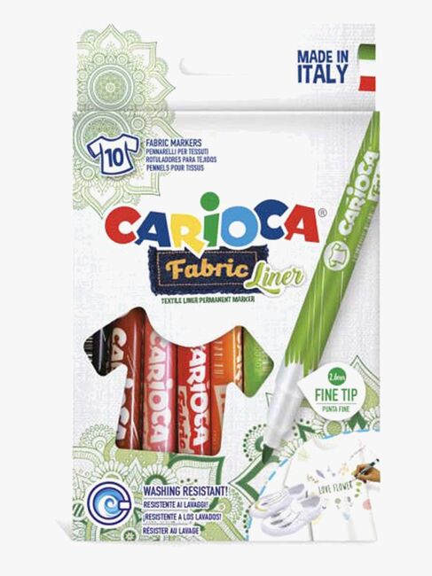 Carioca Tekstiltusser 10 Stk.