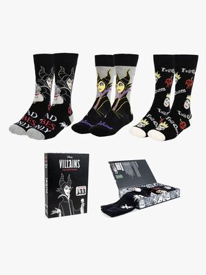 Disneys Villains Strømper 3-pak, Sort