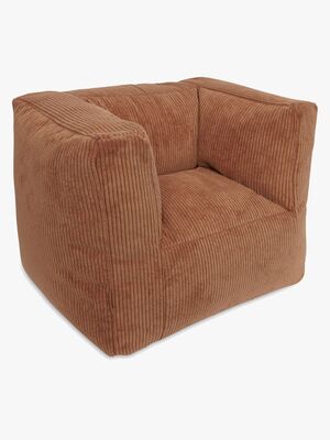 Jollein Sækkestol Fremstillet Af Kraftig Fløjl, Caramel
