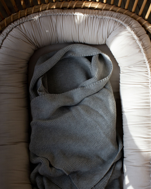 VanillaCopenhagen Babynest, Oyster Grey