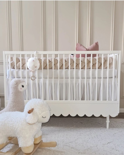 Wood Luck Babushka Juniorseng 2-i-1, Hvid