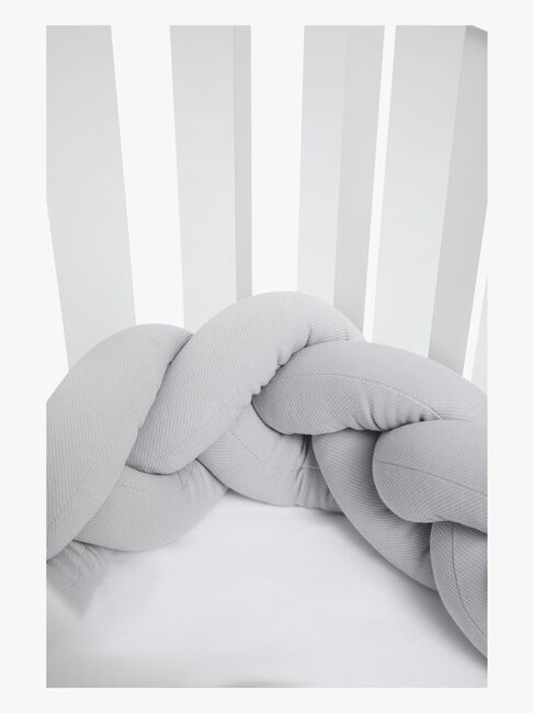 Alice & Fox ALEAH Flettet Sengerand 200cm, Light Grey