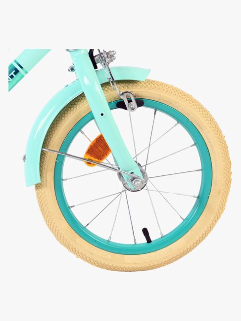 Volare Excellent Cykel med Kurv 14 Tommer, Grøn