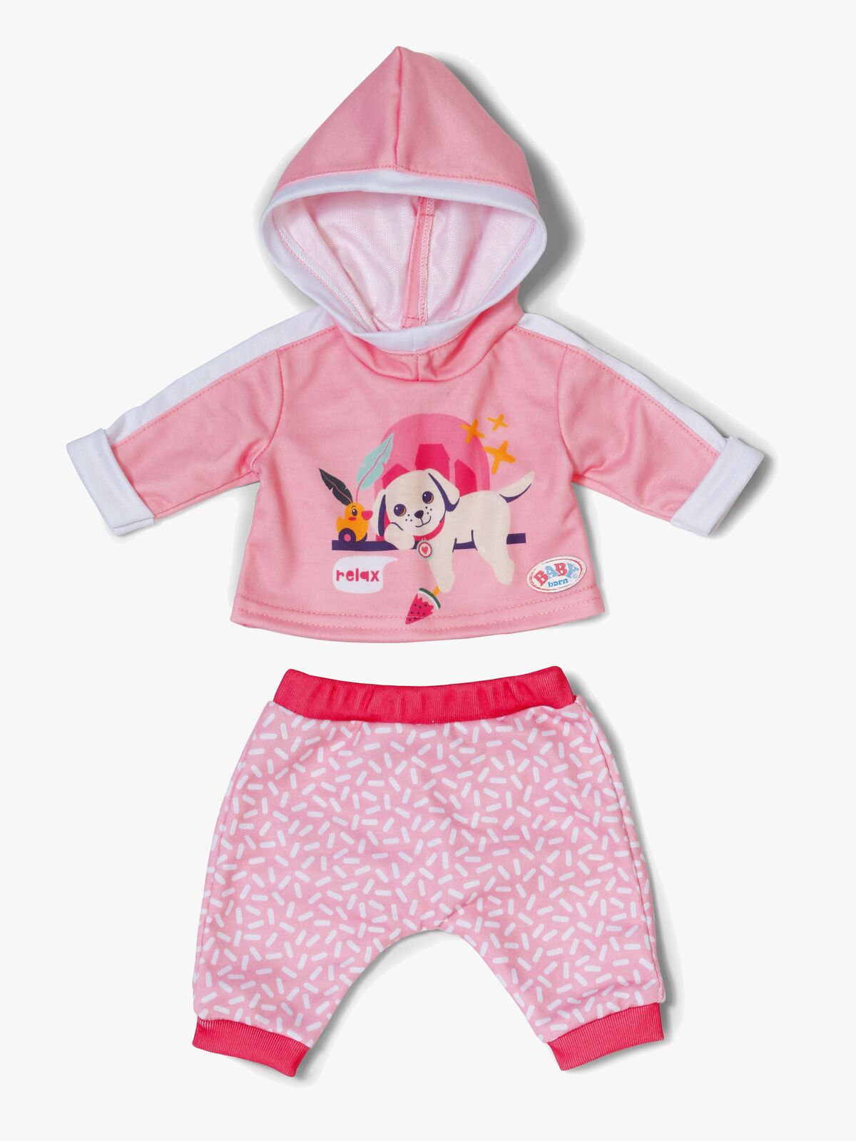 BABY born Dukketøj Joggingdragt, Pink