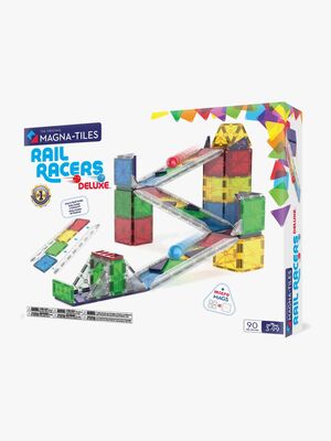 MAGNA-TILES Rail Racer Magnetiske Byggeklodser 90 Dele