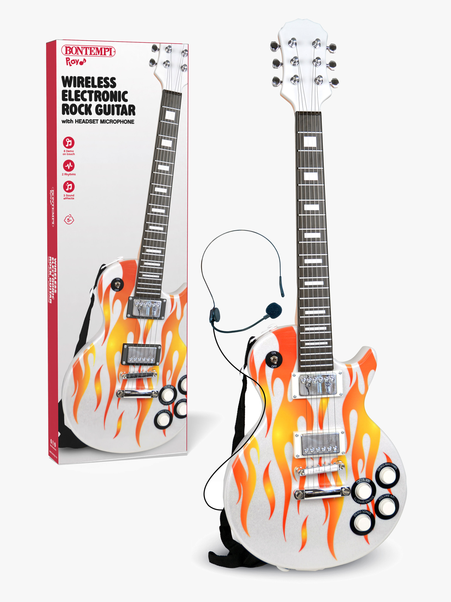 Bontempi Elguitar Rock Trådløs