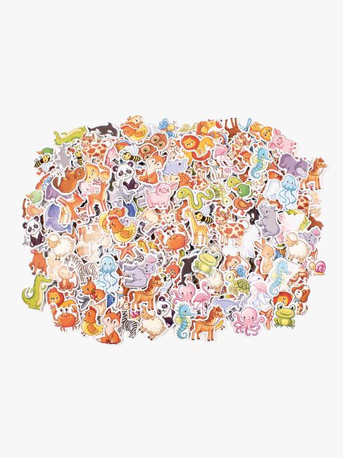 Playbox Klistermærker Dyremotiv 500 Stk.