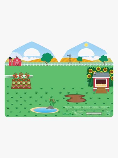 Melissa & Doug Klistermærkebog Bondegård 52 Stk.