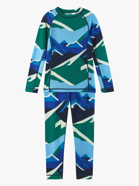 Reima Taitoa Skiundertøj Uldmix, Navy