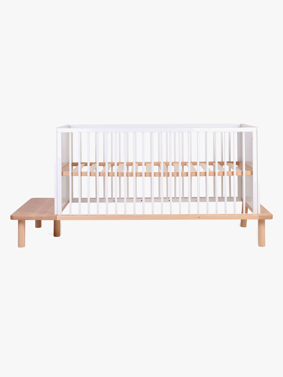 Childhome Evobed Tremmeseng 70x140, Hvid