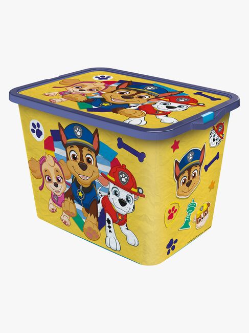 Paw Patrol Opbevaringskasser Sæt 23l & 7l, Gul