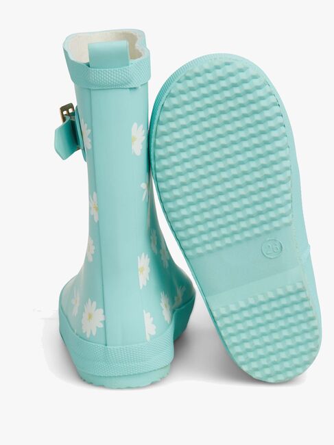 Petite Chérie Atelier Stella Gummistøvler, Flower Turquoise