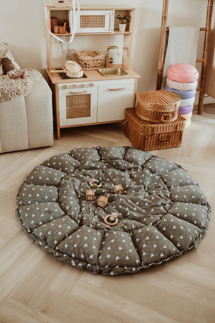 Play&Go Organic Bloom Legetæppe, Birds