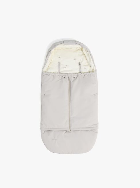 Beemoo Light Kørepose inkl. Forlængerdel, Beige Swallow