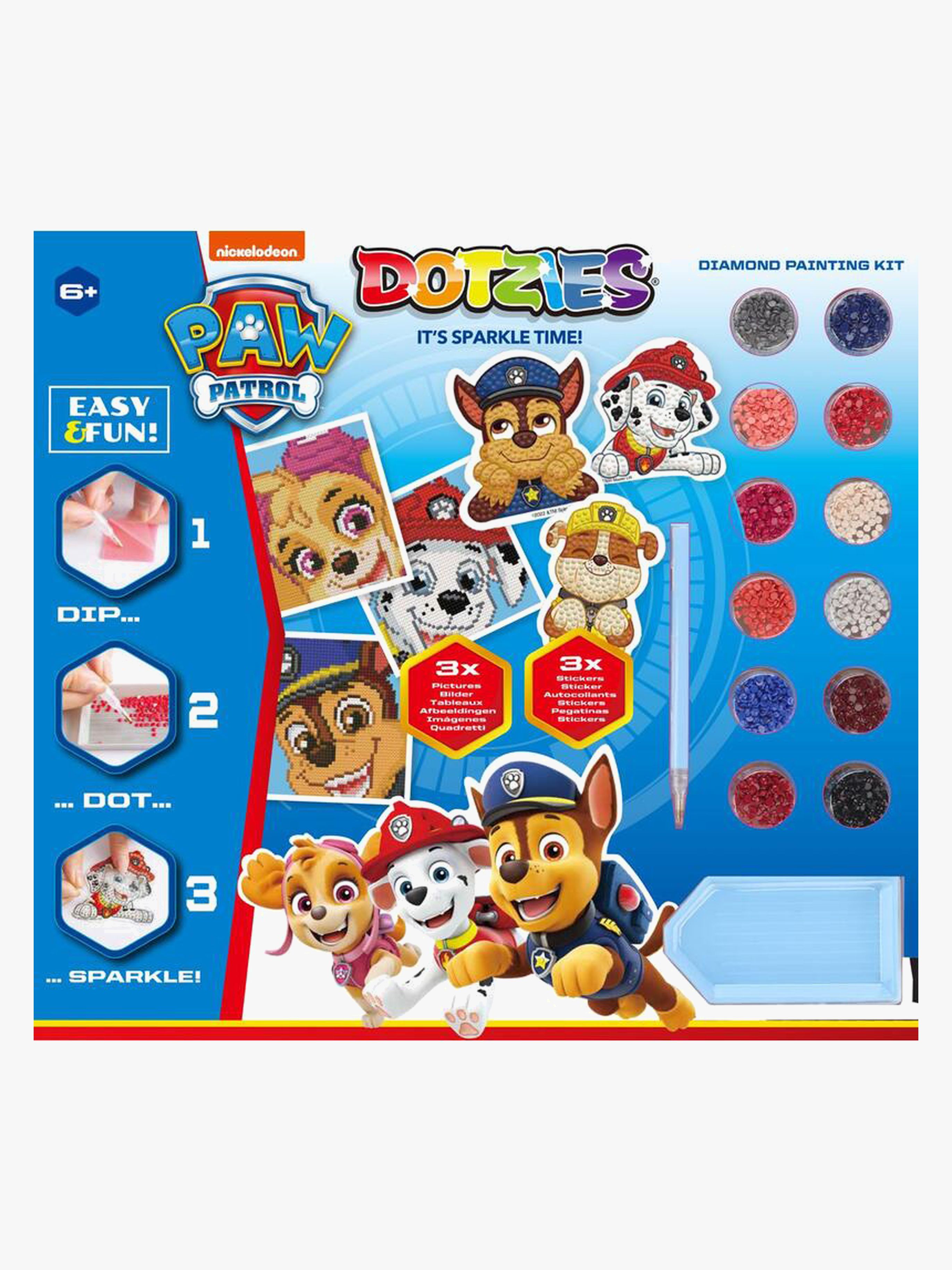 Dotzies Paw Patrol Diamantmalesæt