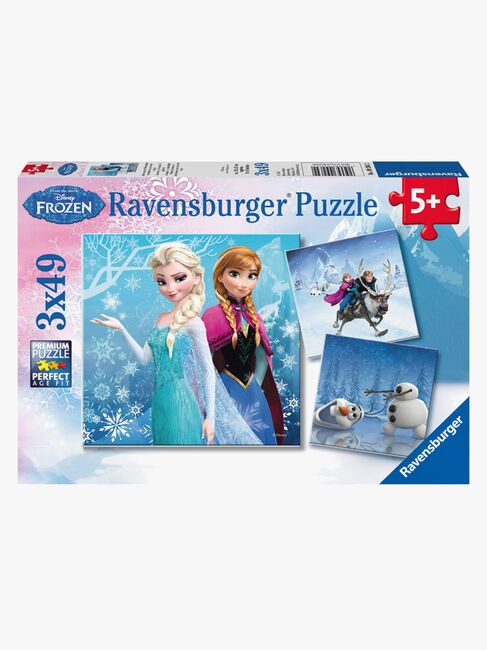 Ravensburger Disney Frozen Puslespil Vintereventyr 3x49 Brikker
