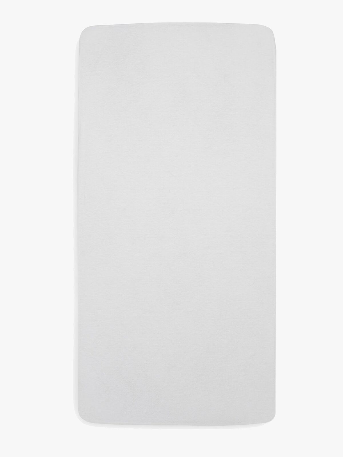 Jollein Stræklagen Bomuldsstretch 60x120, Hvid