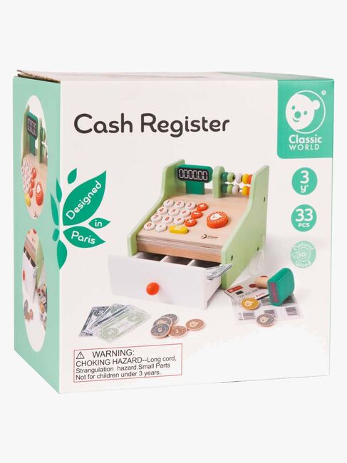 Classic World Kasseapparat 33 Dele